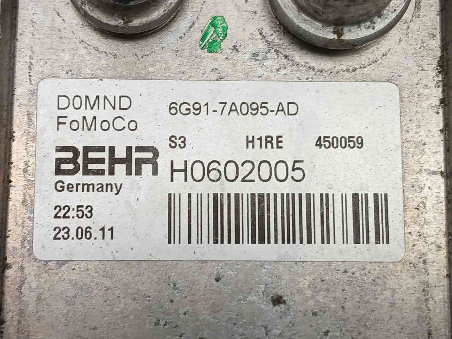 ENFRIADOR ACEITE MOTOR VOLVO S80 BERLINA 6G917A095AD / H0602005 6G917A095ADH0602005 - Vista 2