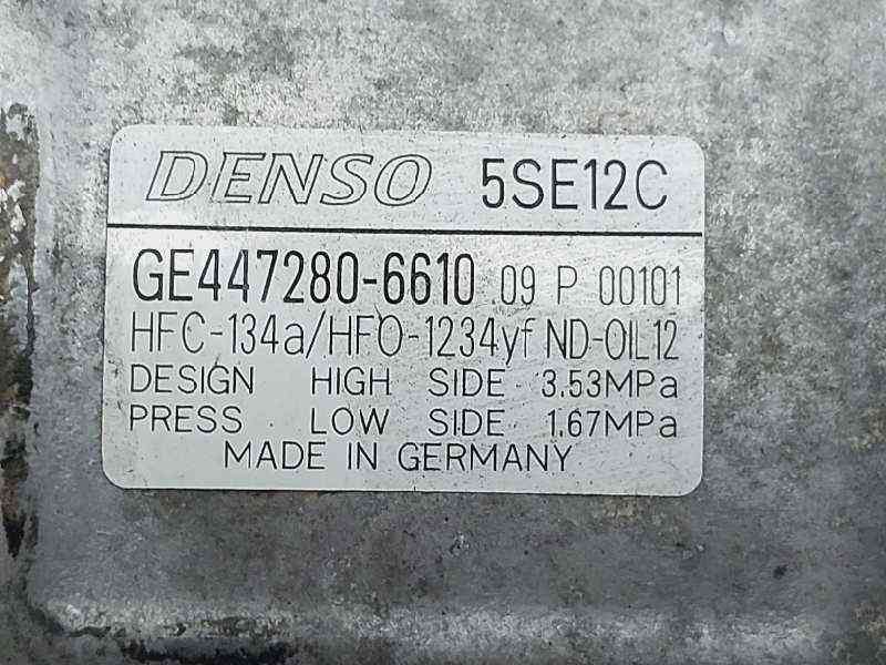 COMPRESOR AIRE ACONDICIONADO TOYOTA AURIS GE4472806610 / 5SE12C GE44728066105SE12C - Vista 2