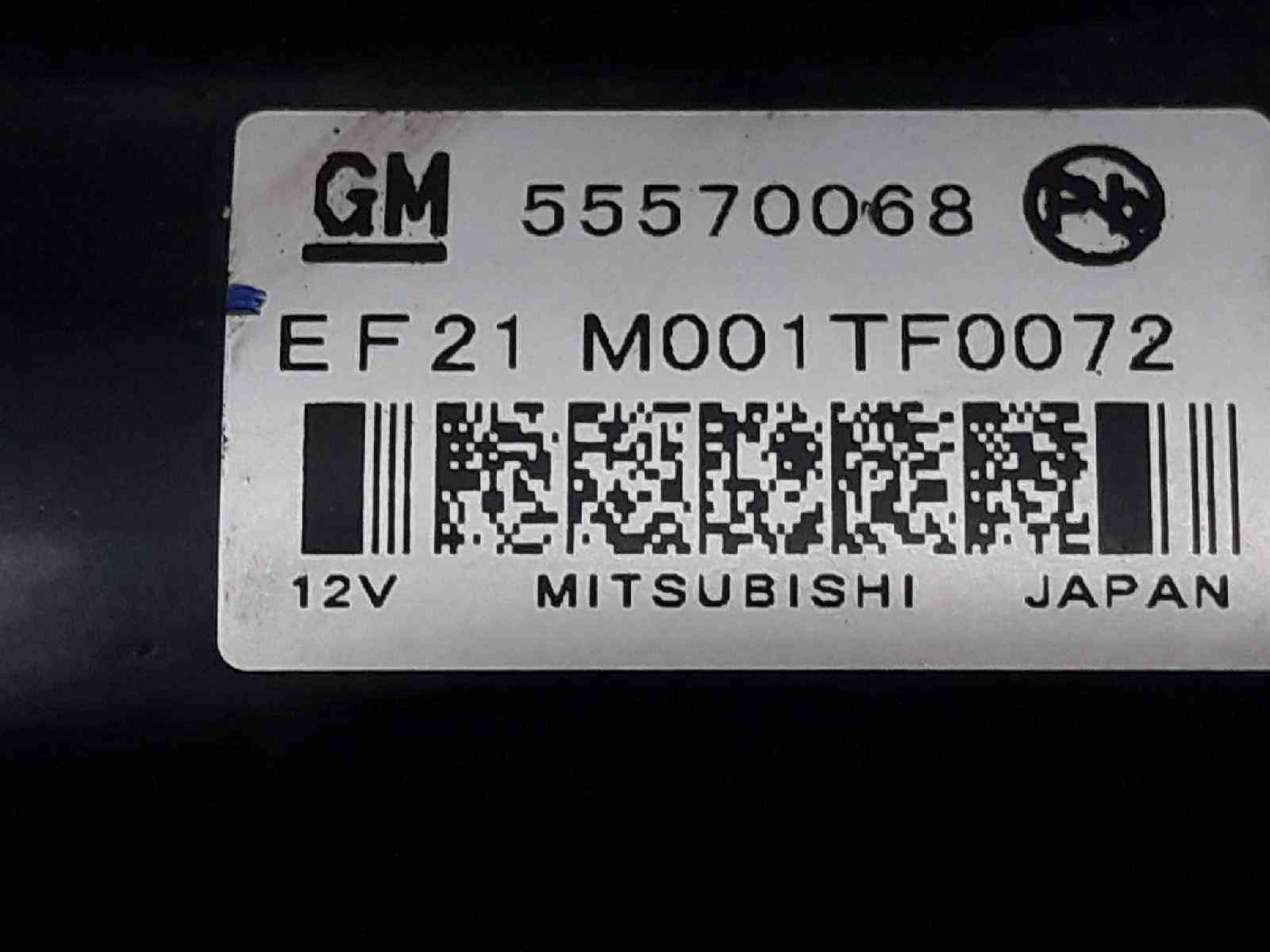 MOTOR ARRANQUE OPEL ASTRA J LIM. 55491789 / M001TF0072 / 55570068 55491789M001TF007255570068 - Vista 2