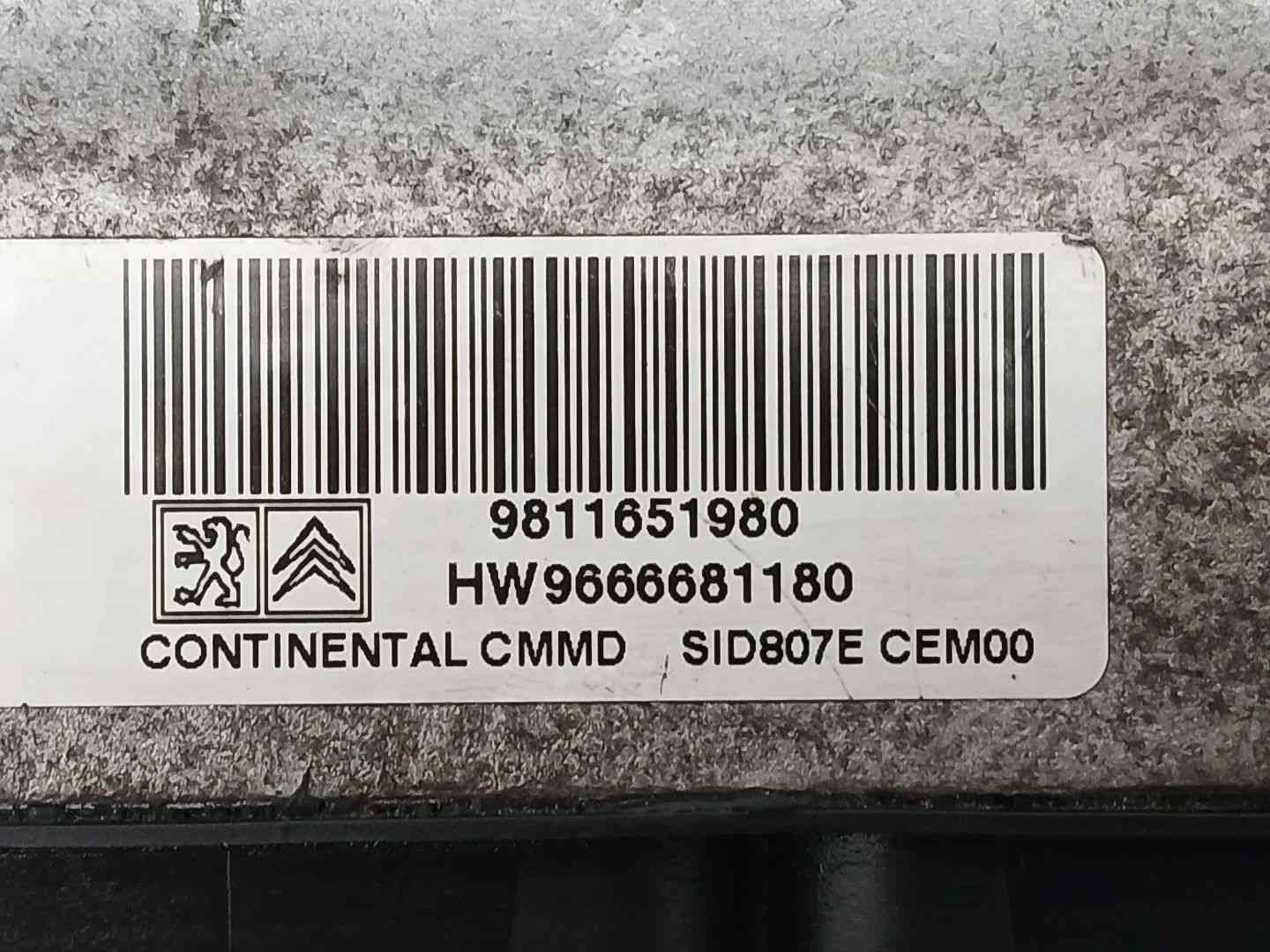 CENTRALITA MOTOR UCE CITROËN C4 GRAND PICASSO 9811651980 / 9666681180 98116519809666681180 - Vista 2