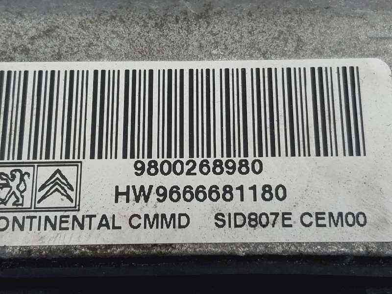 CENTRALITA MOTOR UCE CITROËN C4 LIM. 9800268980 / 9666681180 98002689809666681180 - Vista 3