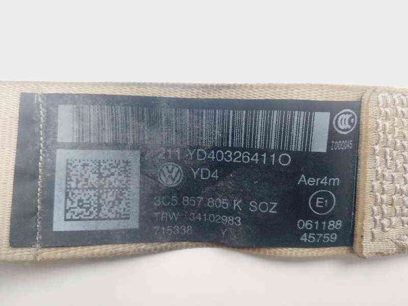 CINTURON SEGURIDAD TRASERO IZQUIERDO VOLKSWAGEN PASSAT LIM. (362) 3C5857805KSOZ / 3C5857805K 3C5857805KSOZ3C5857805K - Vista 2