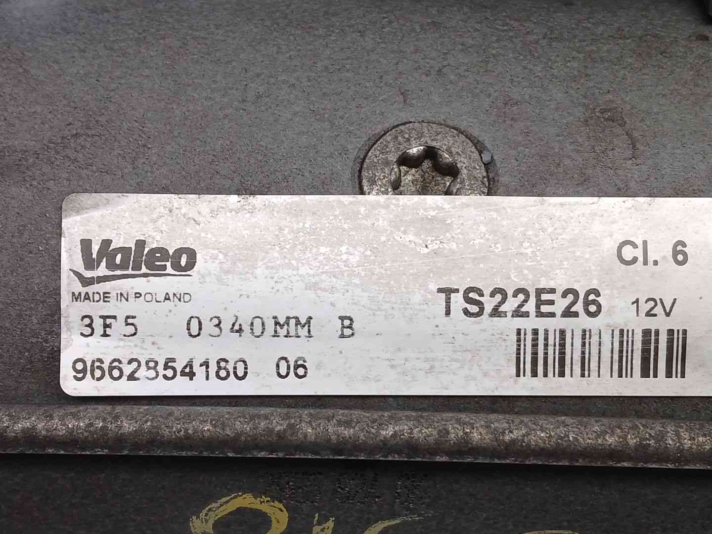 MOTOR ARRANQUE CITROËN C4 GRAND PICASSO 9662854180 / TS22E26 9662854180TS22E26 - Vista 3