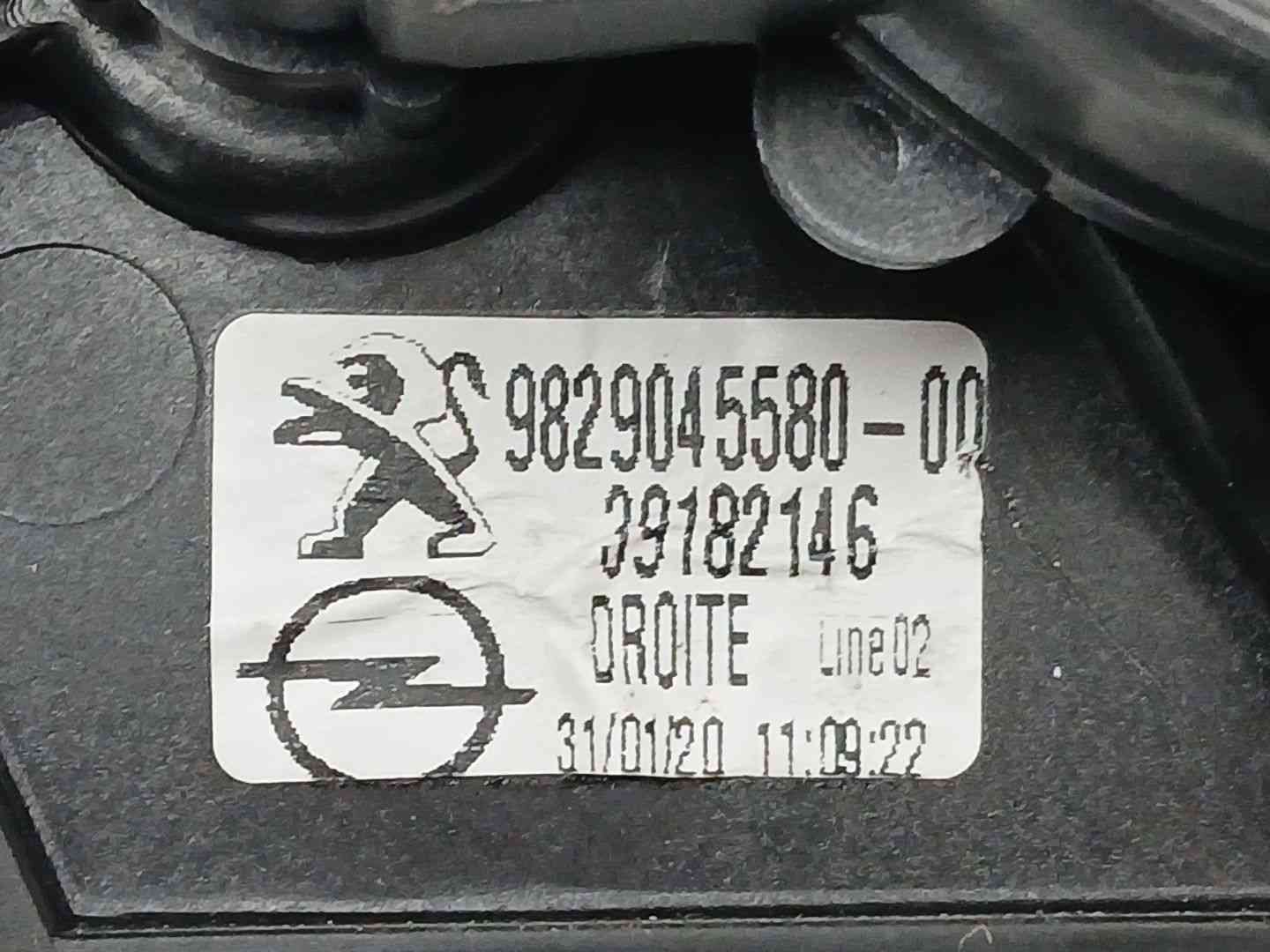 ELEVALUNAS TRASERO DERECHO OPEL CORSA F 9829045580 / 430113G0 9829045580430113G0 - Vista 3
