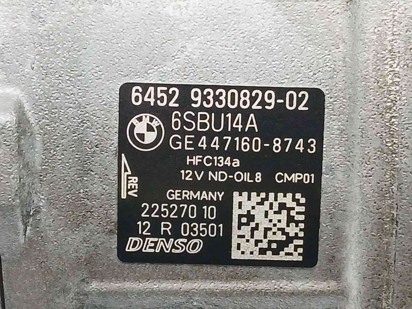 COMPRESOR AIRE ACONDICIONADO BMW 3 (F30, F80) 6452933082902 / 933082902 6452933082902933082902 - Vista 3