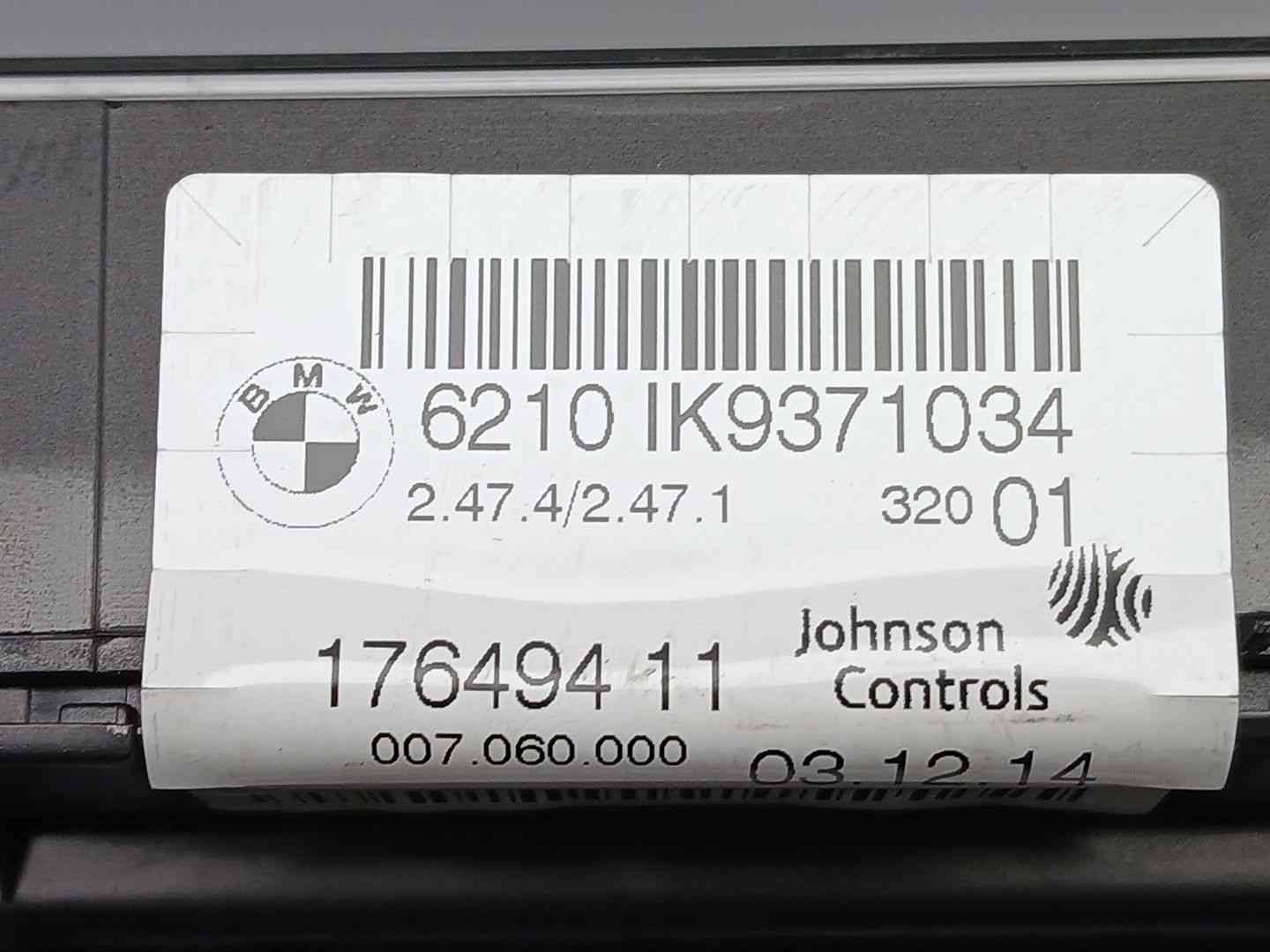 CUADRO INSTRUMENTOS BMW 3 (F30, F80) 6210IK9371034 / 17649411 6210IK937103417649411 - Vista 3
