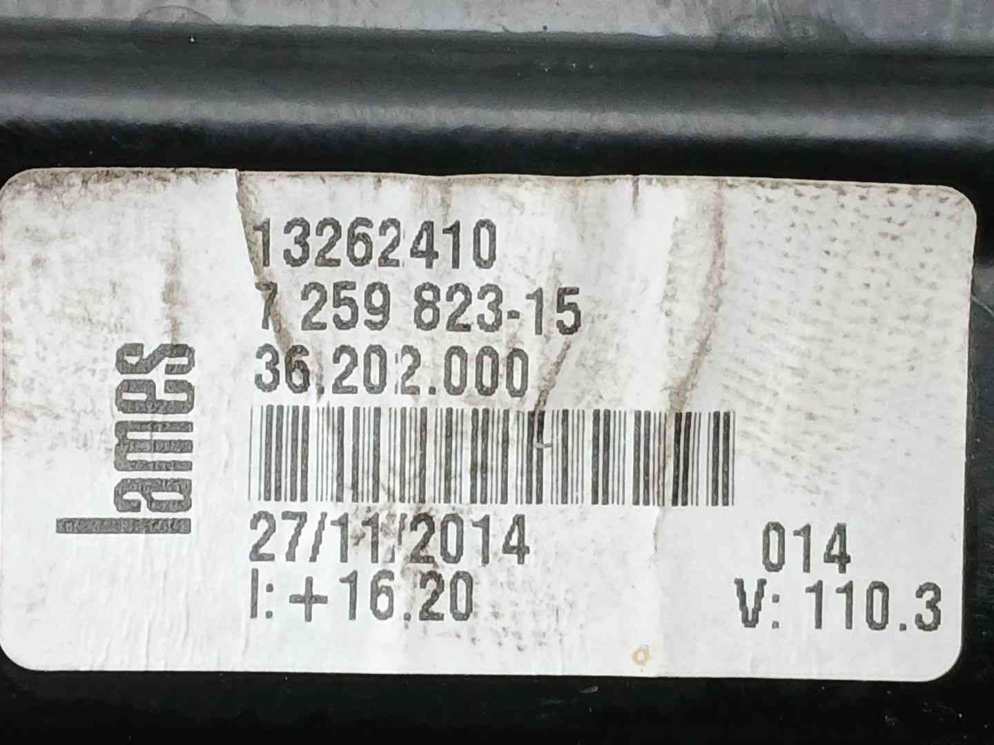 ELEVALUNAS DELANTERO IZQUIERDO BMW 3 (F30, F80) 725982315 / 71019003 72598231571019003 - Vista 3
