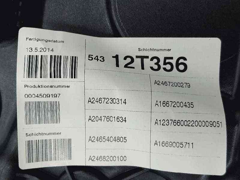ELEVALUNAS DELANTERO DERECHO MERCEDES-BENZ CLASE B (W246) A2467200279 / A1667200435 / A2467230314 A2467200279A1667200435A2467230314 - Vista 3