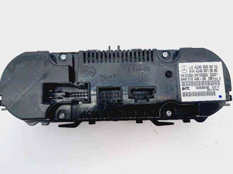 MANDO CLIMATIZADOR MERCEDES-BENZ GLA (CLASE 245 G) A2469008415 / A2469010805 A2469008415A2469010805 - Vista 3