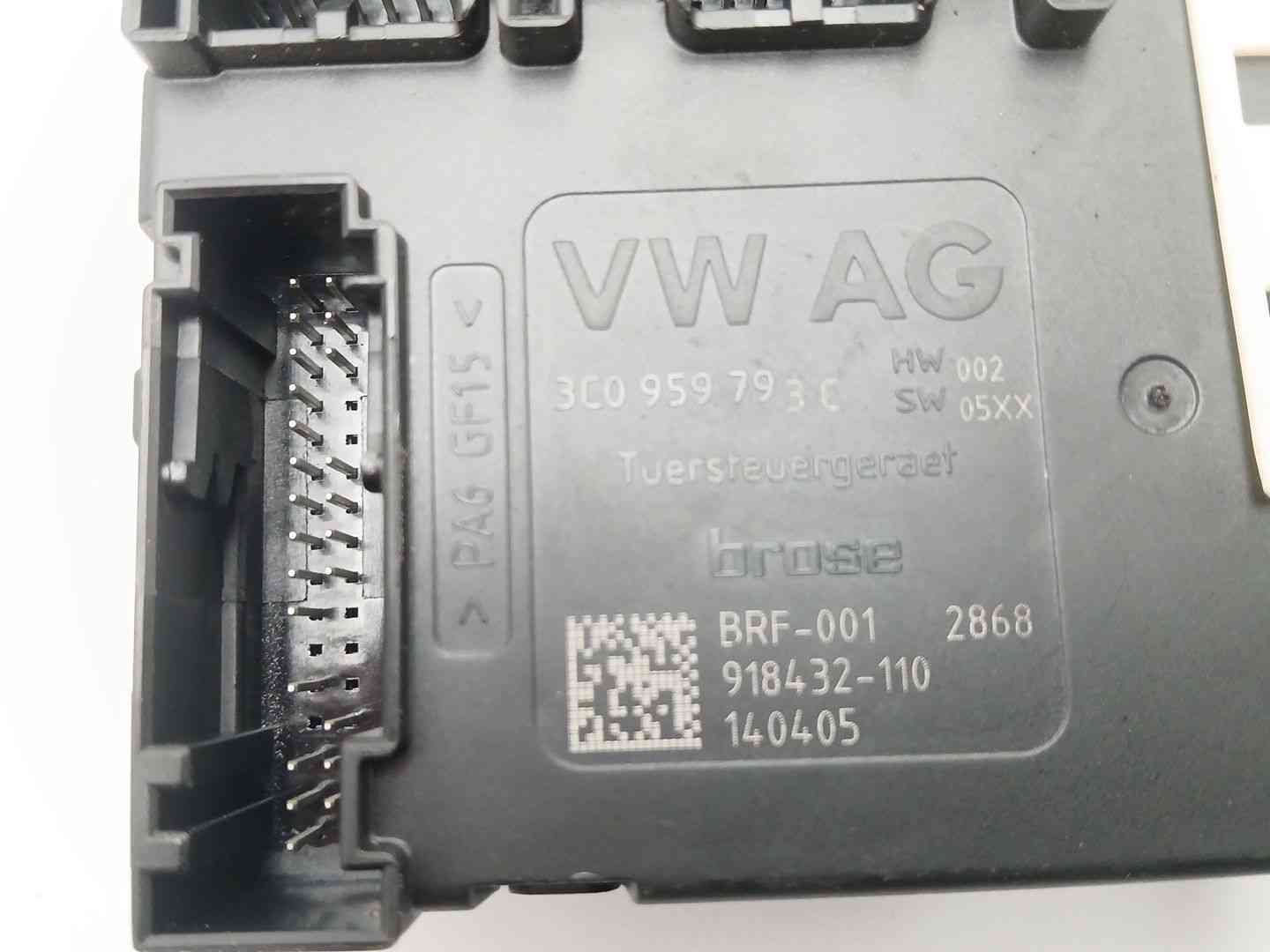 ELEVALUNAS DELANTERO IZQUIERDO VOLKSWAGEN PASSAT CC 3C0959793C / 3C8959701 / 3C8837461J 3C0959793C3C89597013C8837461J - Vista 3