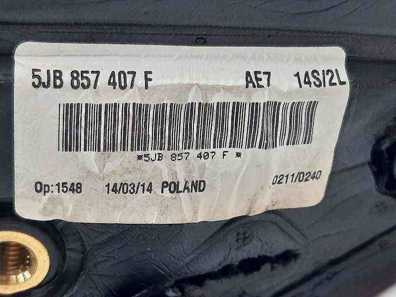 RETROVISOR IZQUIERDO SKODA RAPID 5JB857407F 5JB857407F - Vista 3