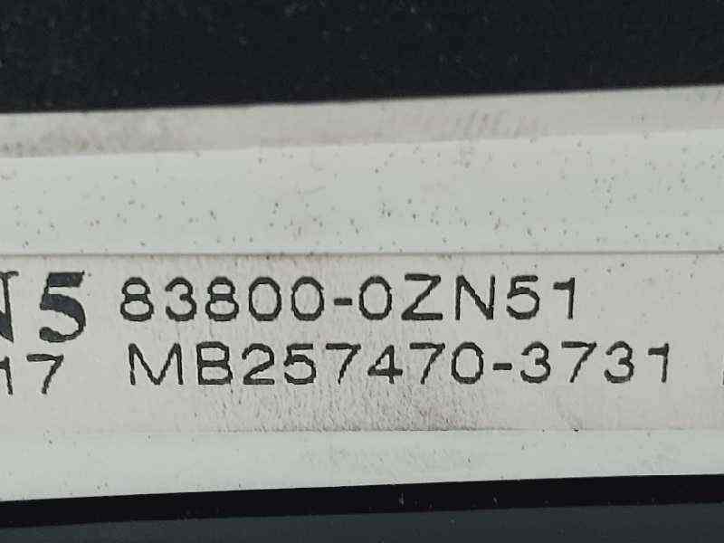 CUADRO INSTRUMENTOS TOYOTA AURIS 838000ZN51 / MB2574703731 838000ZN51MB2574703731 - Vista 3