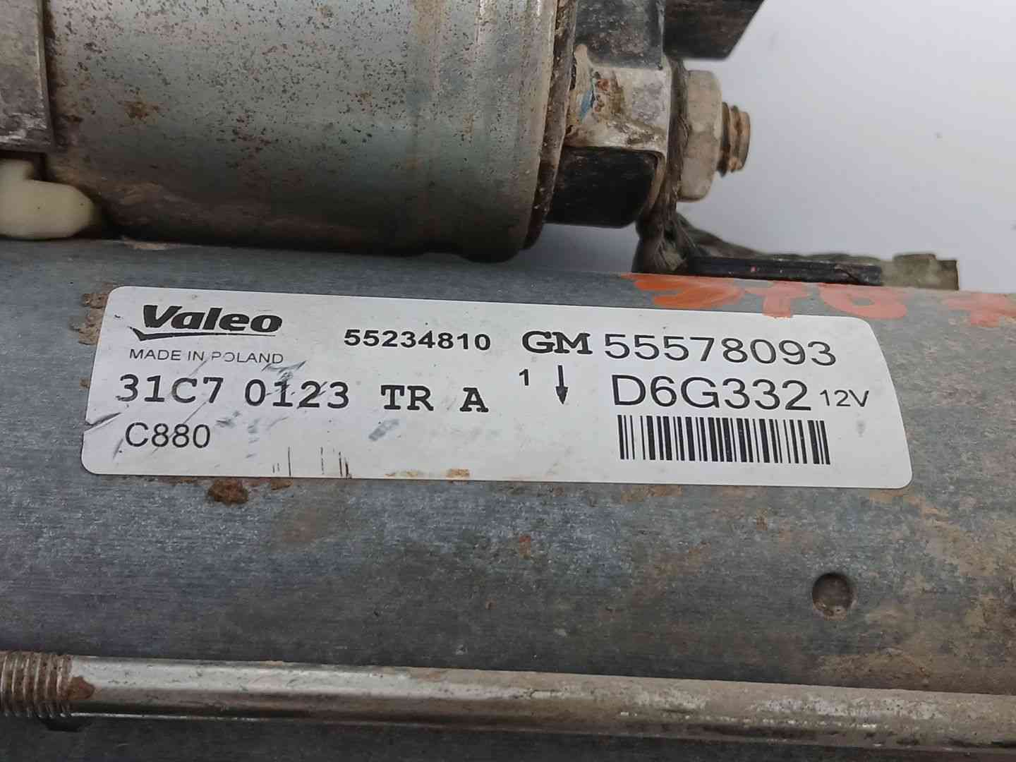 MOTOR ARRANQUE OPEL CORSA E (X15) 55578093 / 55234810 / D6G332 5557809355234810D6G332 - Vista 2