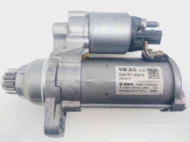 MOTOR ARRANQUE SEAT MII (KF1) 02M911024Q / 0001179512 02M911024Q0001179512 - Vista 3