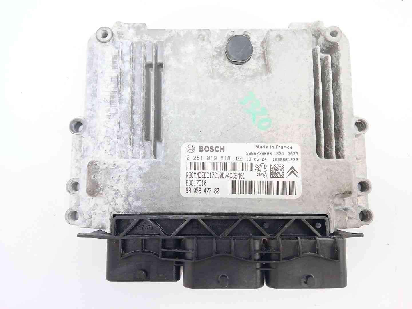 CENTRALITA MOTOR UCE CITROËN C3 9805947780 / 9666729680 98059477809666729680