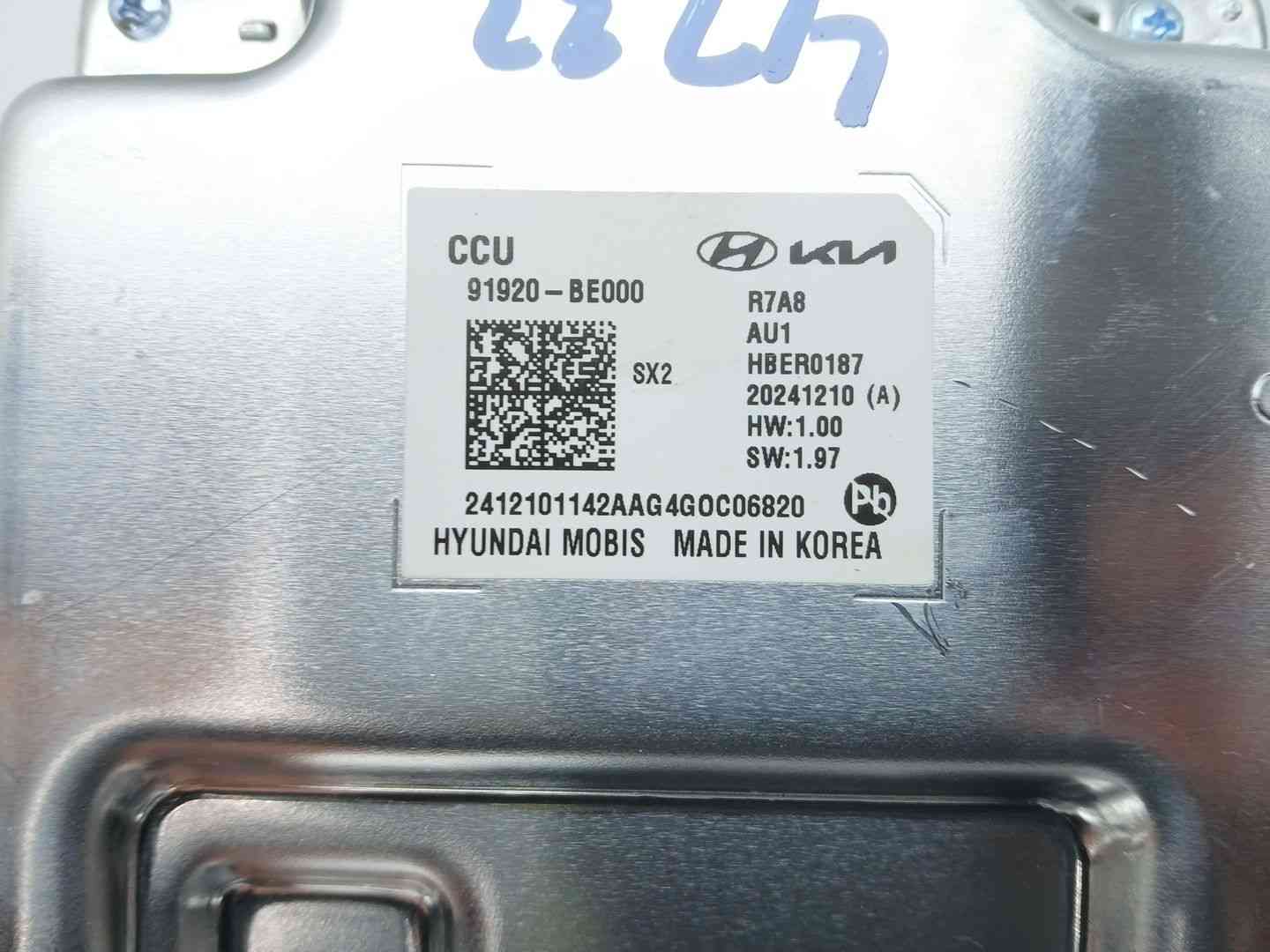 MODULO ELECTRONICO HYUNDAI KONA Furgoneta/SUV (OS, OSE, OSI) 91920BE000 / 91920BE000 91920BE00091920BE000 - Vista 2