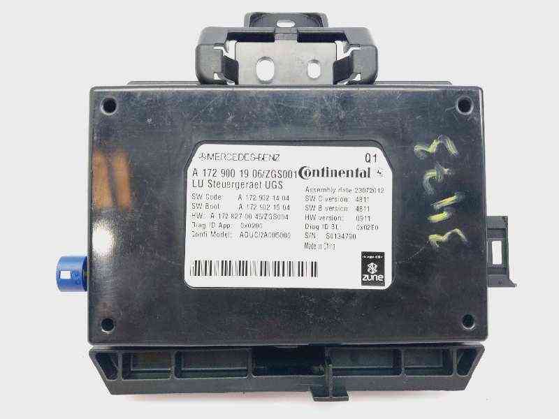 MODULO ELECTRONICO MERCEDES-BENZ CLASE CLS (W218) SHOOTING BREAKE A1729001906 / A1729021504 / A1729021404 A1729001906A1729021504A1729021404