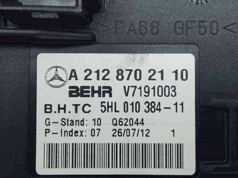 RESISTENCIA CALEFACCION MERCEDES-BENZ CLASE CLS (W218) SHOOTING BREAKE A2128702110 / 5HL010384 / V7191003 A21287021105HL010384V7191003 - Vista 2