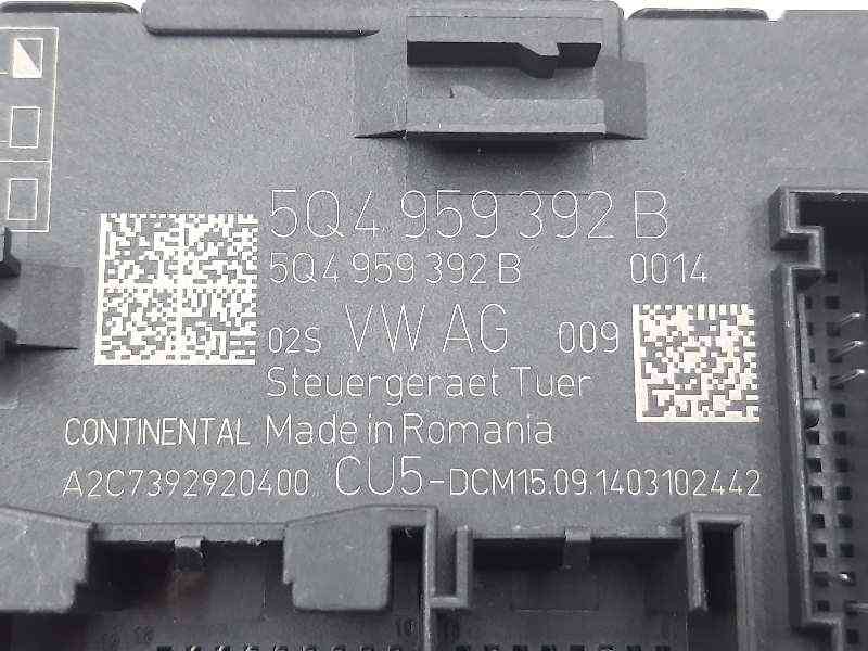 MODULO ELECTRONICO SKODA OCTAVIA COMBI (5E5) 5Q4959392B 5Q4959392B - Vista 3
