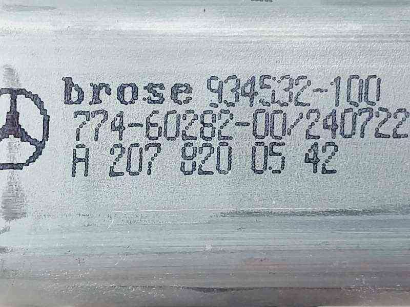 ELEVALUNAS DELANTERO DERECHO MERCEDES-BENZ CLASE CLS (W218) SHOOTING BREAKE A2078200542 A2078200542 - Vista 2