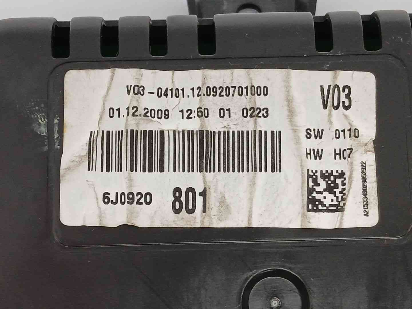 CUADRO INSTRUMENTOS SEAT IBIZA IV (6J5, 6P1) 6J0920801 6J0920801 - Vista 3