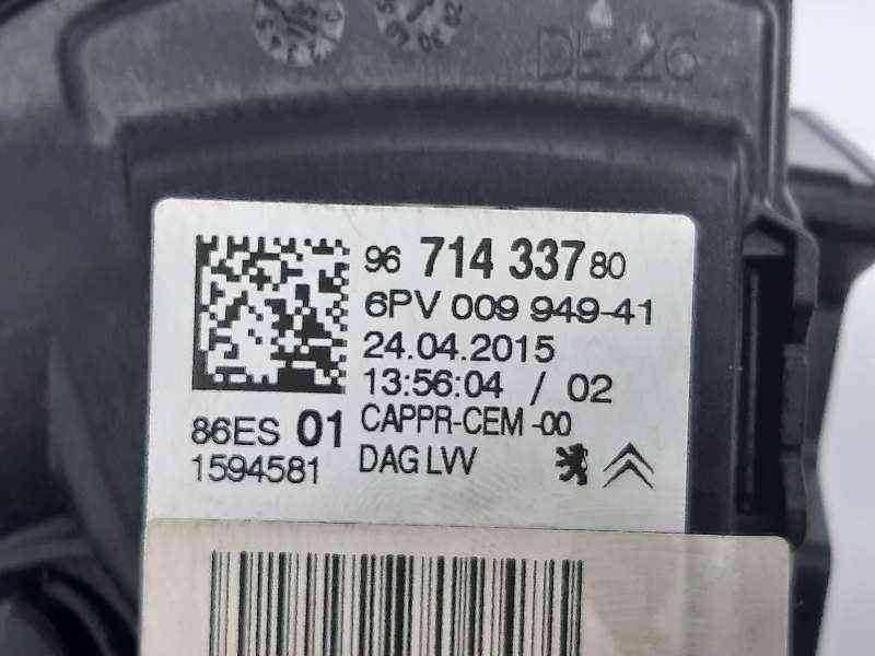 POTENCIOMETRO PEDAL PEUGEOT 2008 (--.2013->) 9671433780 / 86ES01 / 6PV00994941 967143378086ES016PV00994941 - Vista 3