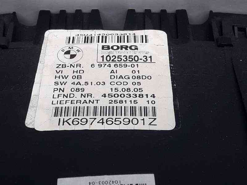 CUADRO INSTRUMENTOS BMW SERIE 3 BERLINA (E90) 1025355031 / 697465901 1025355031697465901 - Vista 3