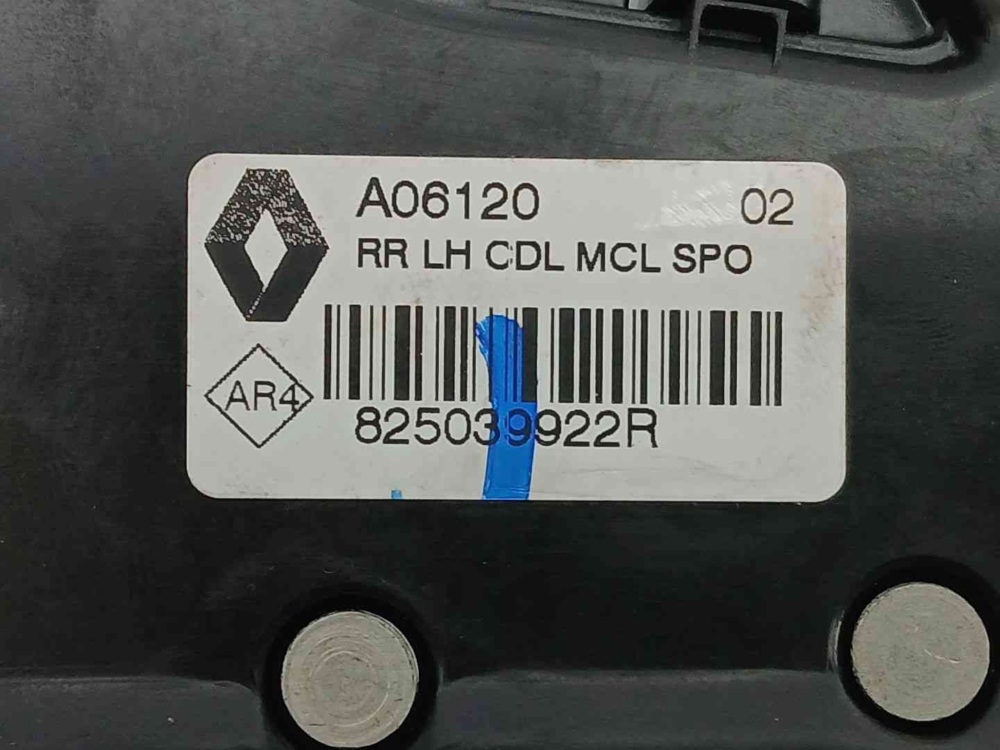 CERRADURA PUERTA TRASERA IZQUIERDA RENAULT MEGANE IV Hatchback (B9A/M/N_) 825039922R 825039922R - Vista 3
