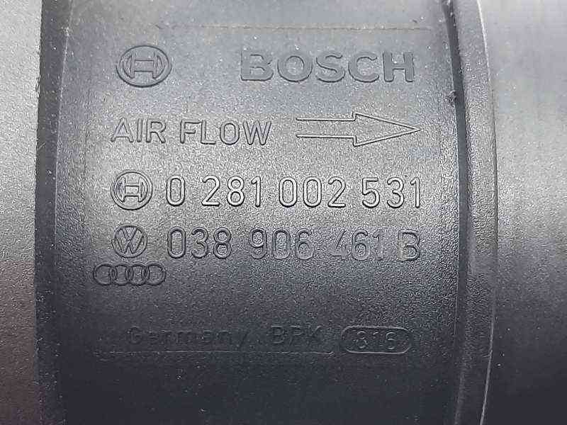 CAUDALIMETRO VOLKSWAGEN GOLF V BERLINA (1K1) 038906461B / 0281002531 038906461B0281002531 - Vista 2