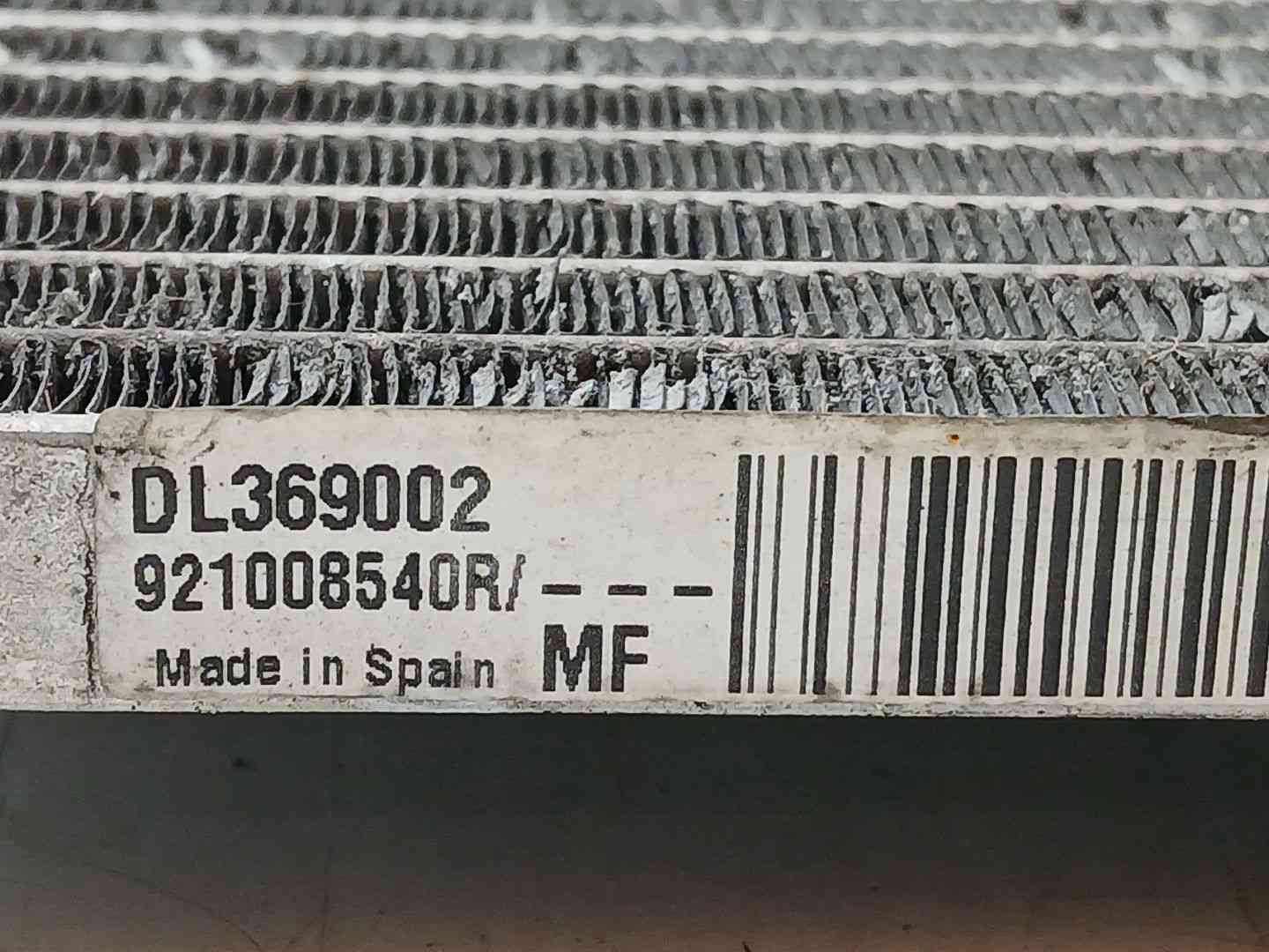 CONDENSADOR / RADIADOR AIRE ACONDICIONADO RENAULT MEGANE IV Hatchback (B9A/M/N_) 921008540R / DL369002 921008540RDL369002 - Vista 3