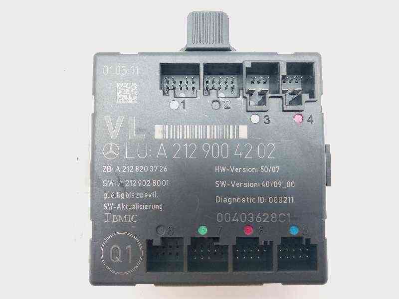 MODULO ELECTRONICO MERCEDES-BENZ CLASE C (W204) FAMILIAR A2129004202 / A2129028001 / A2128203726 A2129004202A2129028001A2128203726