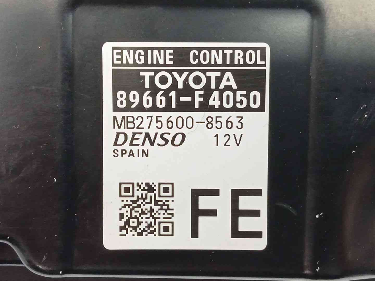 CENTRALITA MOTOR UCE TOYOTA C-HR (_X1_) 89661F4050 / MB2756008563 89661F4050MB2756008563 - Vista 2