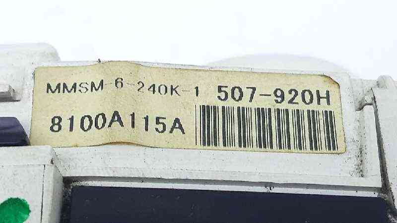 CUADRO INSTRUMENTOS MITSUBISHI LANCER BERLINA (CY0) 8100A115A / 507920 8100A115A507920 - Vista 3