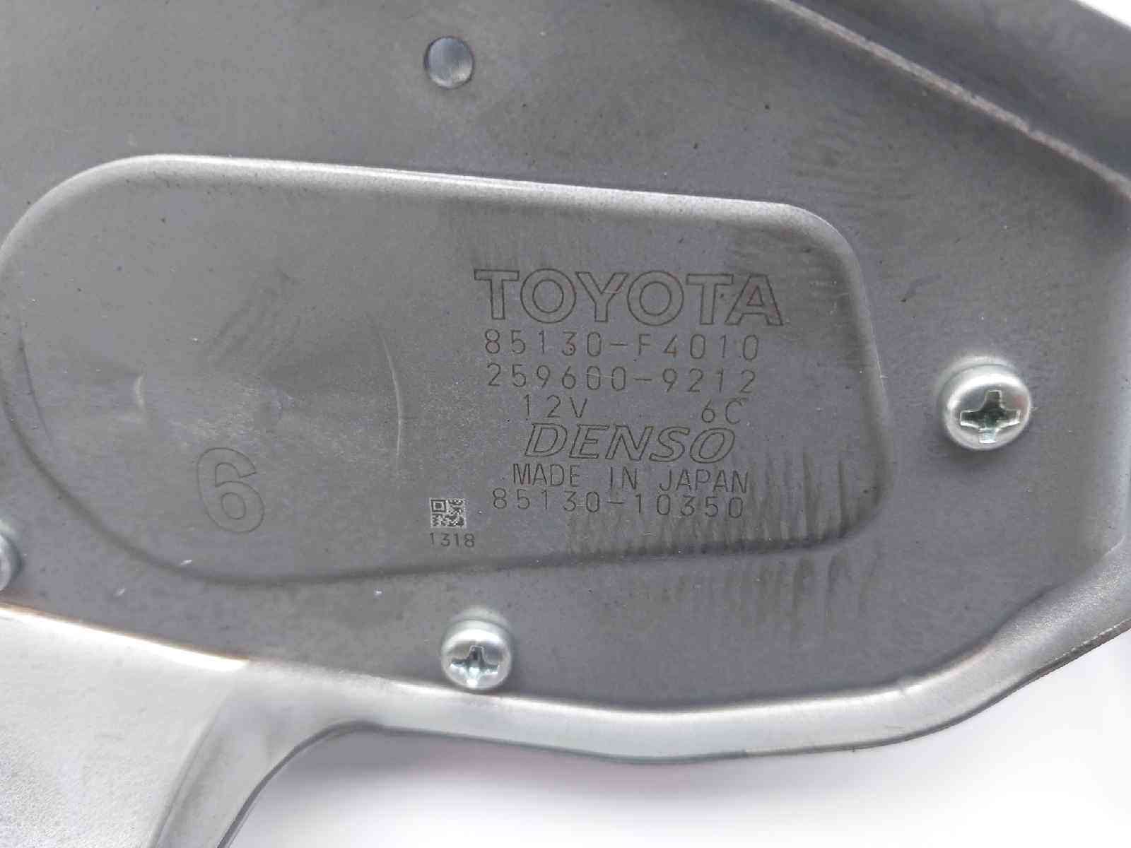MOTOR LIMPIA TRASERO TOYOTA C-HR (_X1_) 85130F4010 / 2596009212 85130F40102596009212 - Vista 2