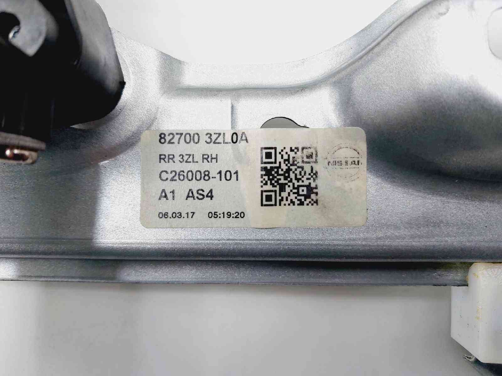 ELEVALUNAS TRASERO DERECHO NISSAN PULSAR (C13) 827003ZL0A / REF. MOTOR / GB558RC 827003ZL0AREFMOTORGB558RC - Vista 2