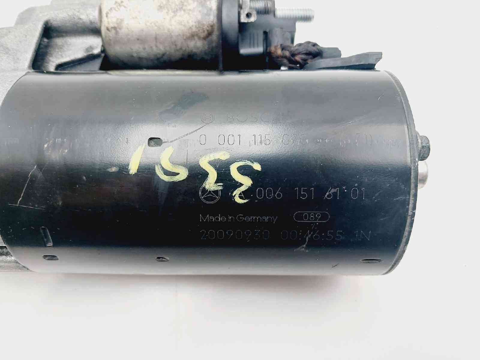 MOTOR ARRANQUE MERCEDES-BENZ CLASE E COUPE (207) A0061516101 / BOSCH / 0001115070 A0061516101BOSCH0001115070 - Vista 2
