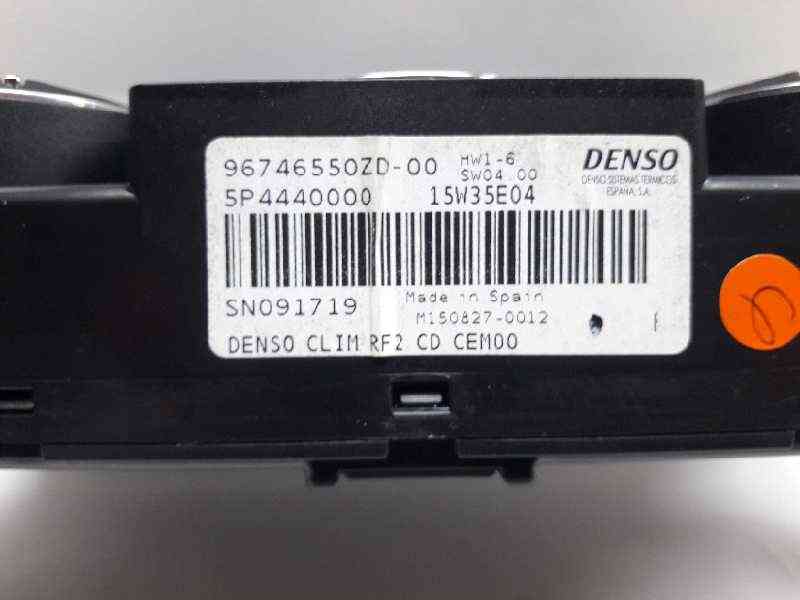 MANDO CLIMATIZADOR CITROËN C-ELYSÉE 96746550ZD 96746550ZD - Vista 2