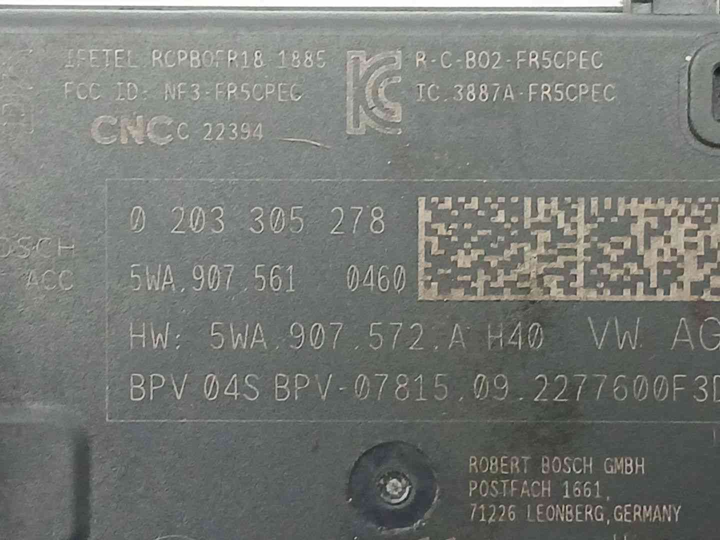 MODULO ELECTRONICO CUPRA LEON (KL1, KU1, KUG) 5WA907561 / 5WA907572A 5WA9075615WA907572A - Vista 2