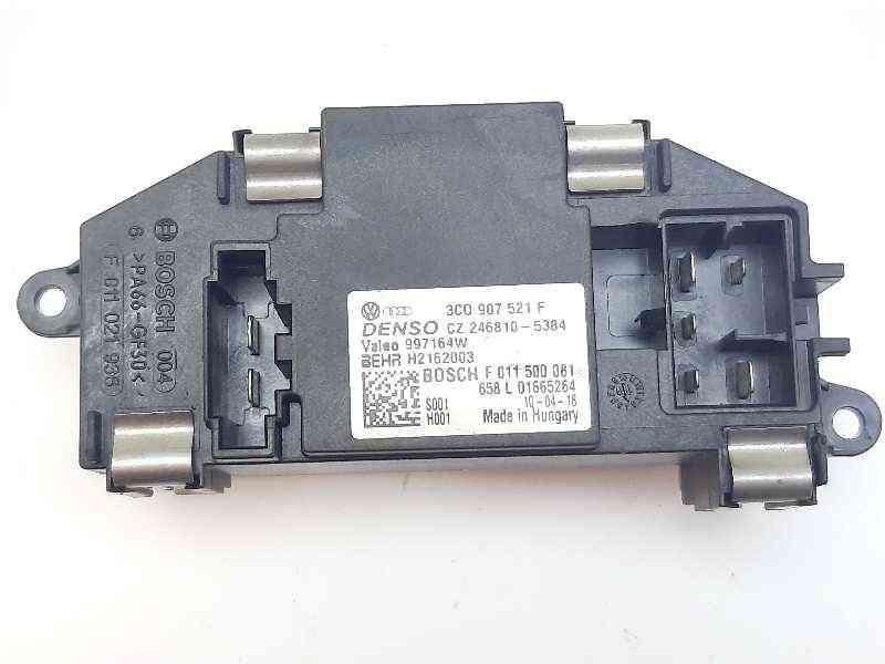 RESISTENCIA CALEFACCION VOLKSWAGEN SCIROCCO (137) 3C0907521F 3C0907521F