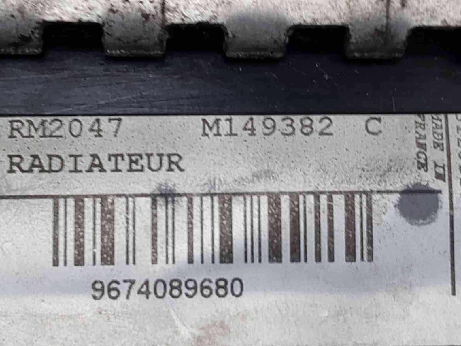 RADIADOR AGUA CITROËN C4 GRAND PICASSO 9674089680 9674089680 - Vista 3