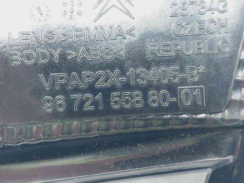 PILOTO TRASERO IZQUIERDO INTERIOR CITROËN C4 LIM. 967215588001 / 9672155880 9672155880019672155880 - Vista 2