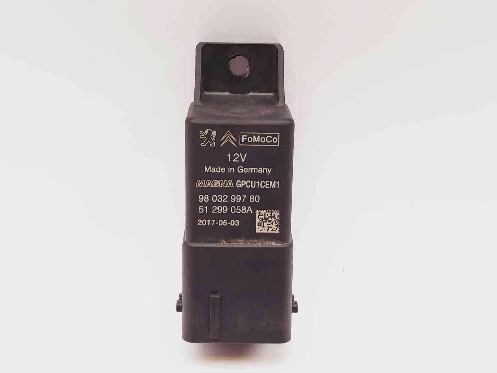 CAJA PRECALENTAMIENTO PEUGEOT 508 SW 9803299780 / 51299058A 980329978051299058A