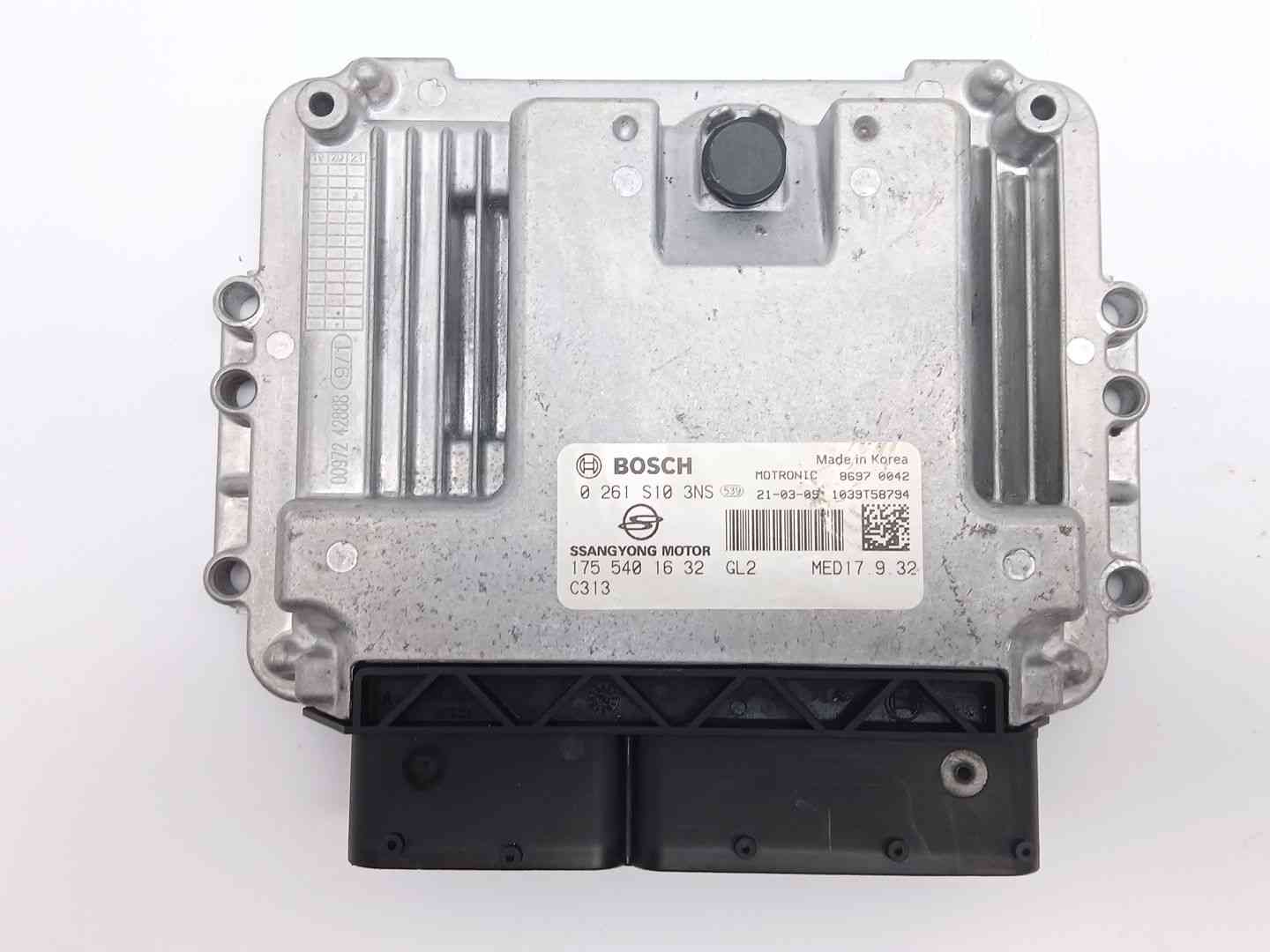 CENTRALITA MOTOR UCE SSANGYONG KORANDO (C300) 1755401632 / 0261S103NS 17554016320261S103NS