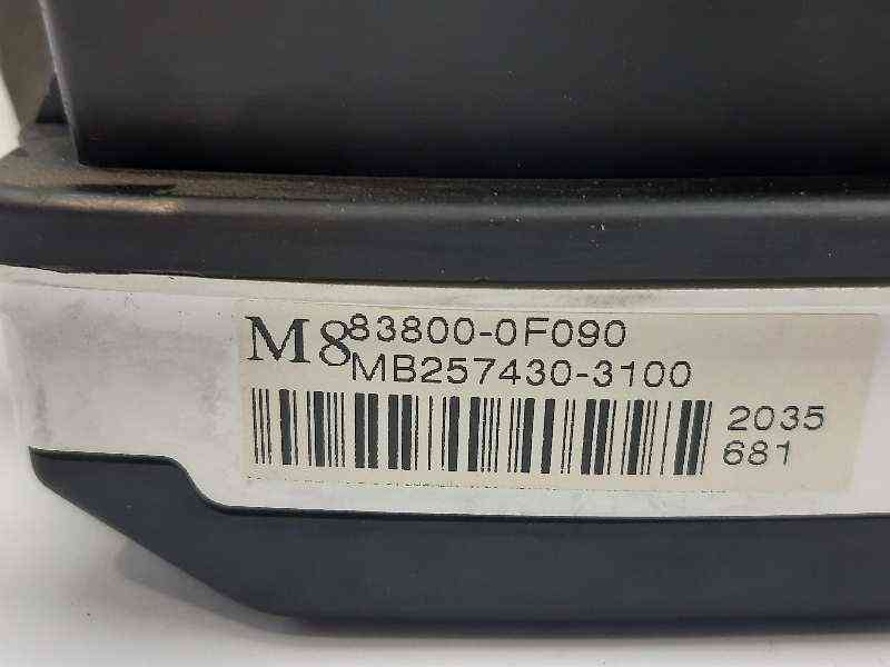 CUADRO INSTRUMENTOS TOYOTA COROLLA VERSO (R1) 838000F090 838000F090 - Vista 3