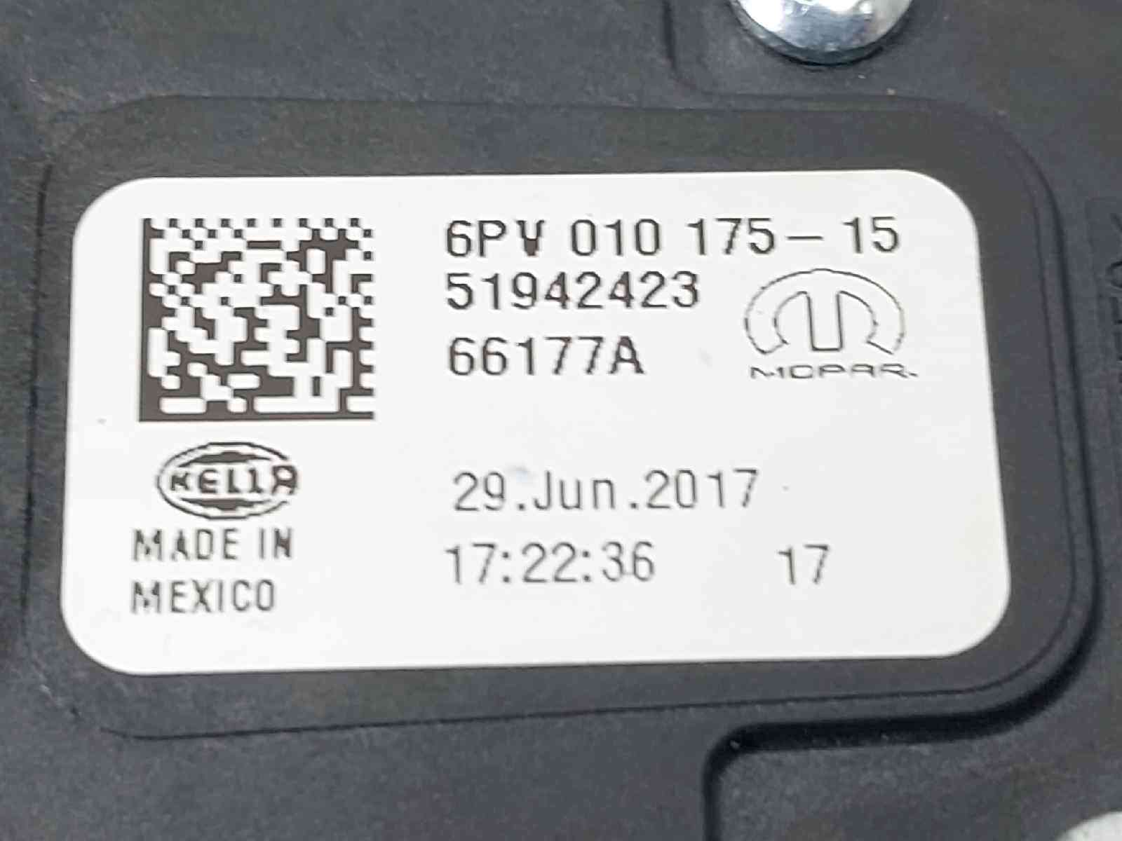 POTENCIOMETRO PEDAL JEEP COMPASS II 6PV01017515 / 51942423 6PV0101751551942423 - Vista 3