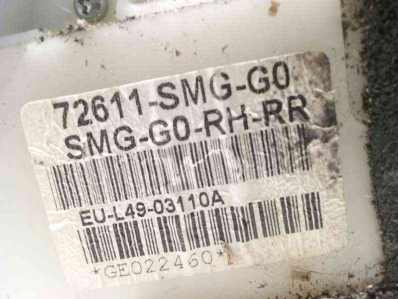 CERRADURA PUERTA TRASERA DERECHA HONDA CIVIC BERLINA 5 (FK) 72611SMGG0 / 7 PINS / 72611SMGG0 72611SMGG07PINS72611SMGG0 - Vista 3
