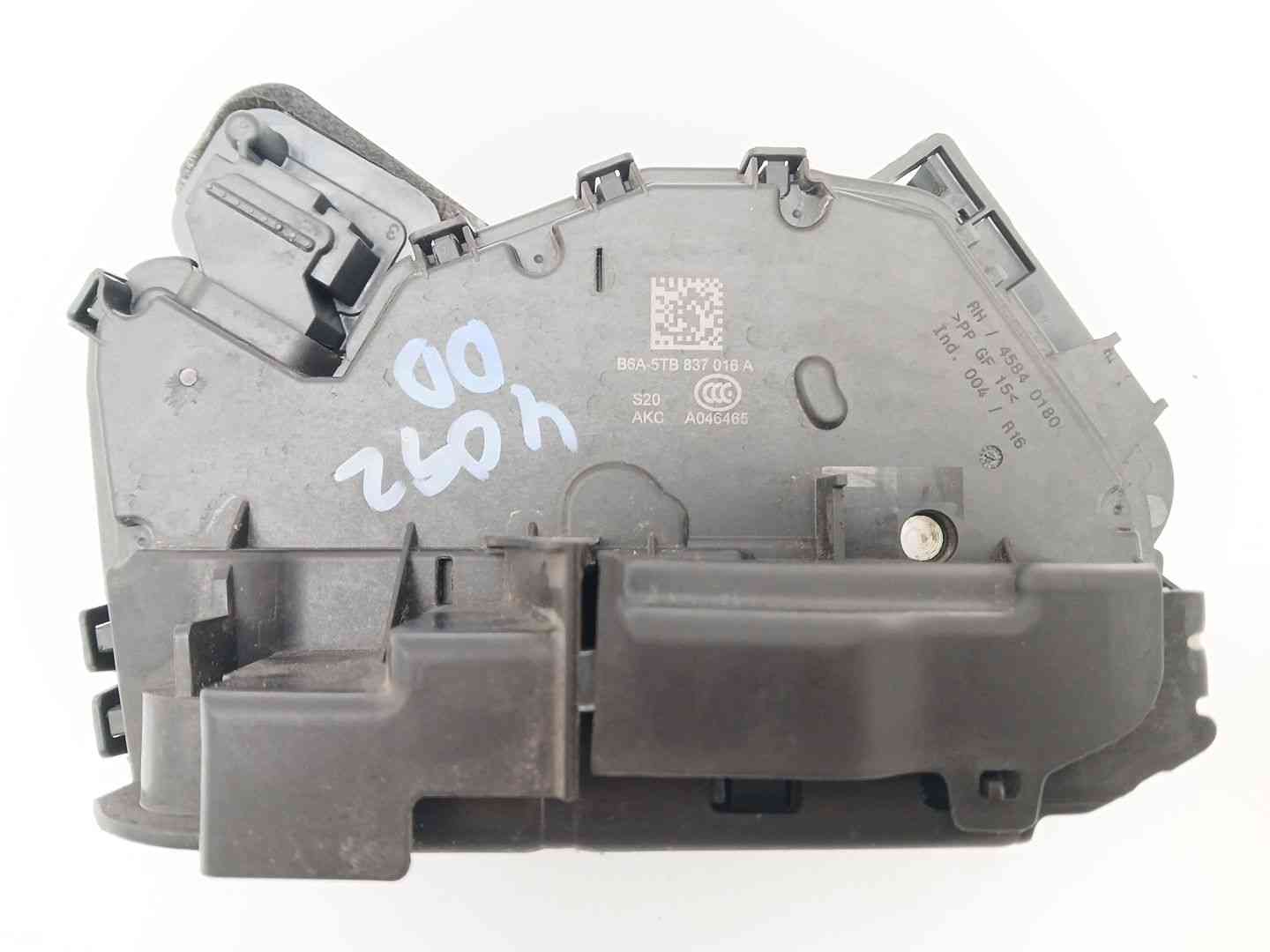 CERRADURA PUERTA DELANTERA DERECHA SKODA SUPERB III (3V3) 5TB837016A 5TB837016A - Vista 2
