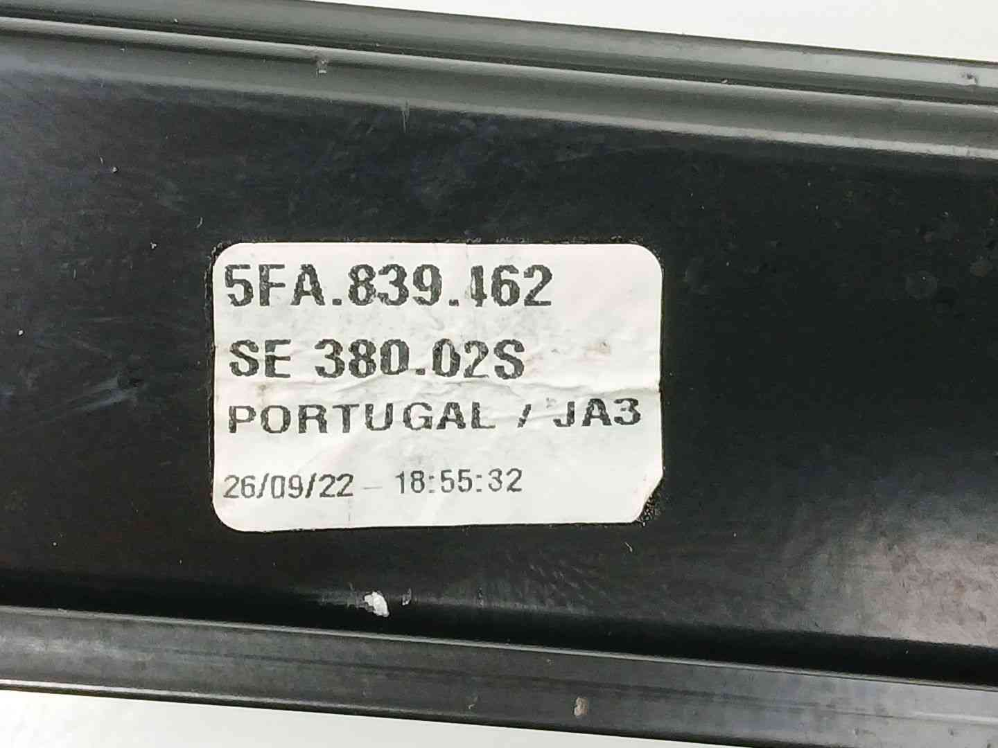 ELEVALUNAS TRASERO DERECHO CUPRA LEON (KL1, KU1, KUG) 5FA839162 / 5Q0959408D 5FA8391625Q0959408D - Vista 2