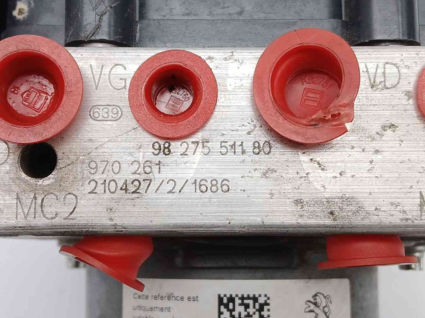 ABS CITROËN BERLINGO (ER_, EC_) 9845052380 / 9827551180 / 0265956944 984505238098275511800265956944 - Vista 3
