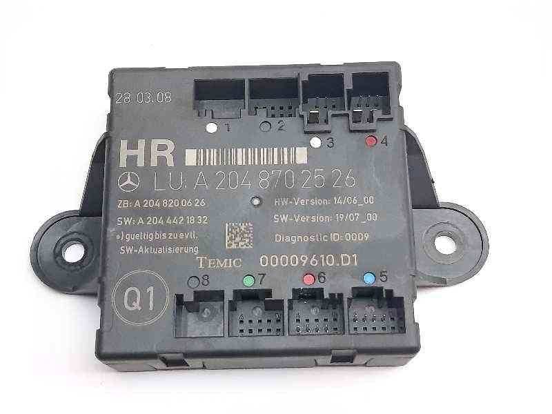 MODULO ELECTRONICO MERCEDES-BENZ CLASE C (W204) BERLINA A2048702526 / A2044421832 / A2048200626 A2048702526A2044421832A2048200626